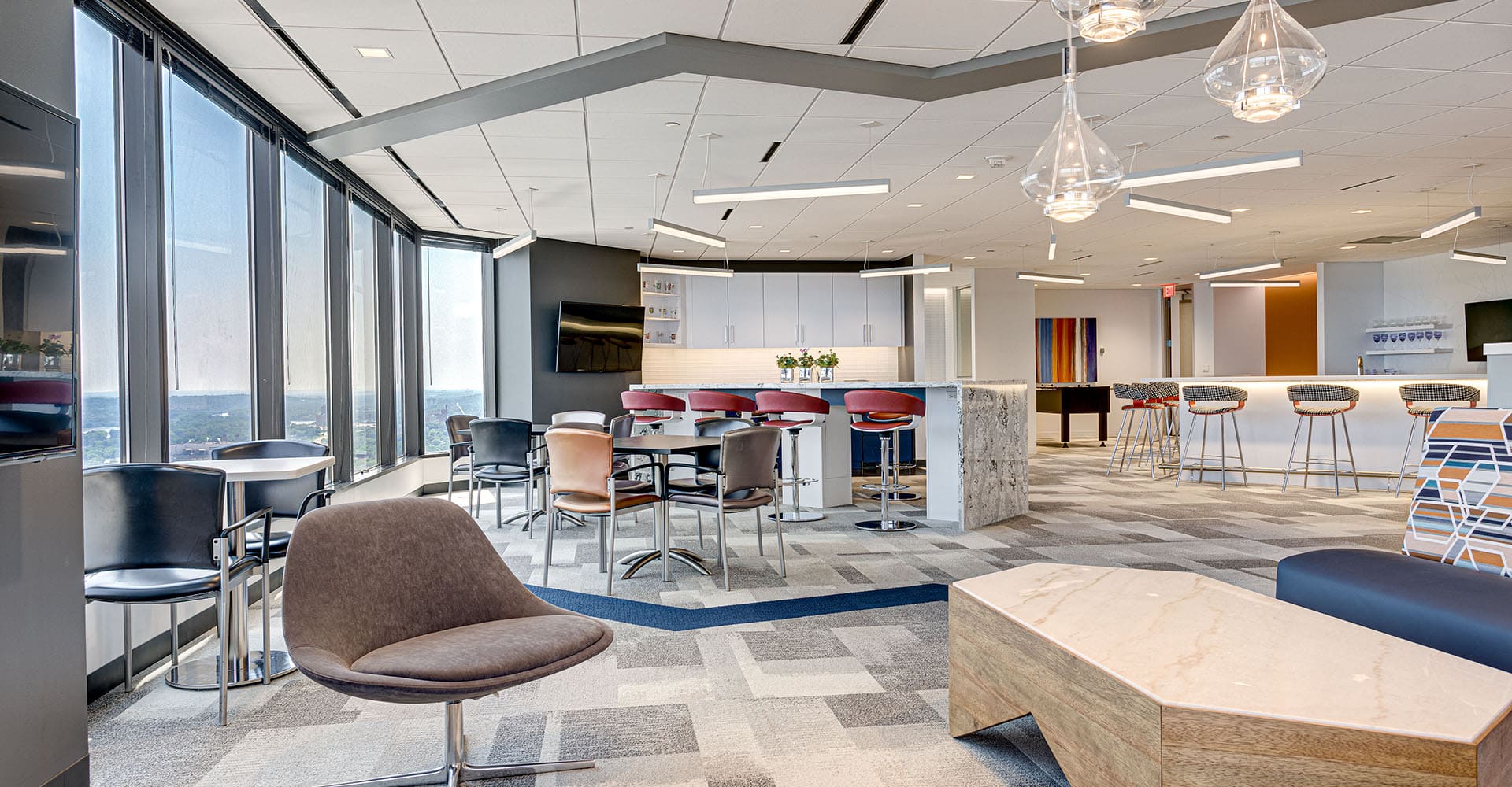 Wells Fargo Place modern office space