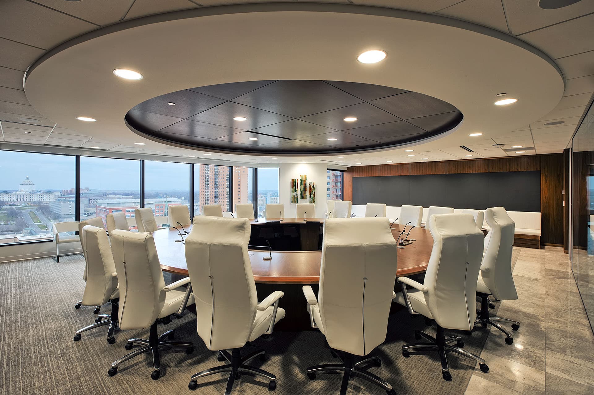office round table meeting room example